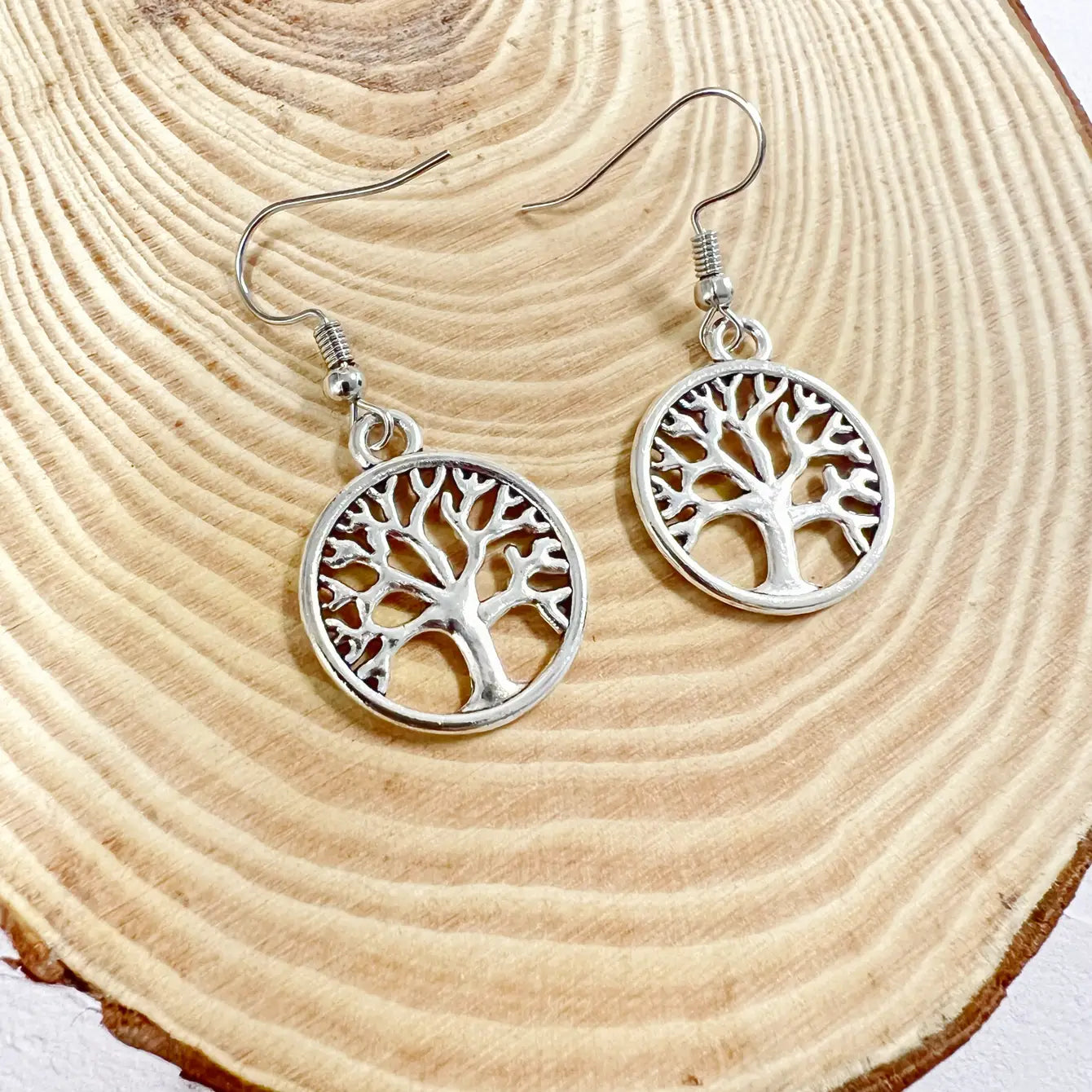 Boho Tree of Life Earring - 24 Pairs