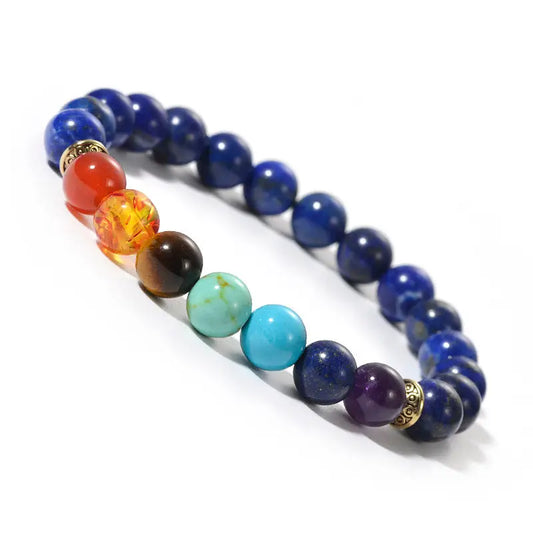 Chakra Bracelet-Lapis Lazuli - 12pcs