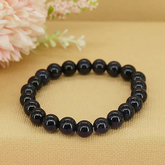 Blue Goldstone Bracelet - 12 Pcs