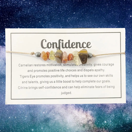 Energy Mantra Bracelets - Confidence - 6 Pcs