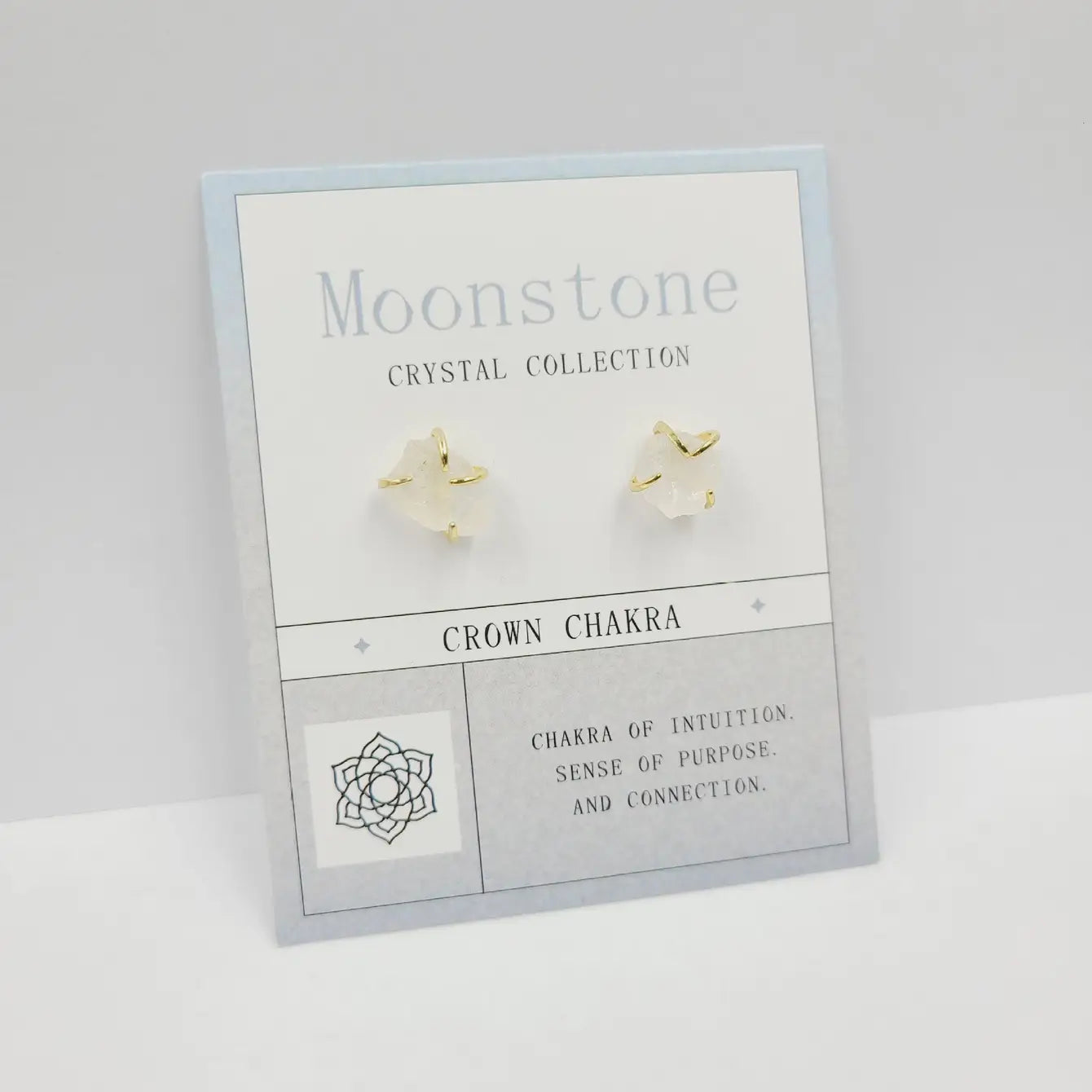 Birthstone Crystal Chakra Earrings - 12 Pairs