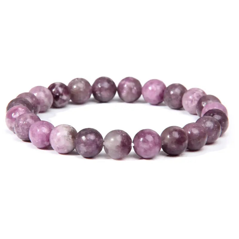 Gemstone Lepidolite Bracelet - 12 Pcs