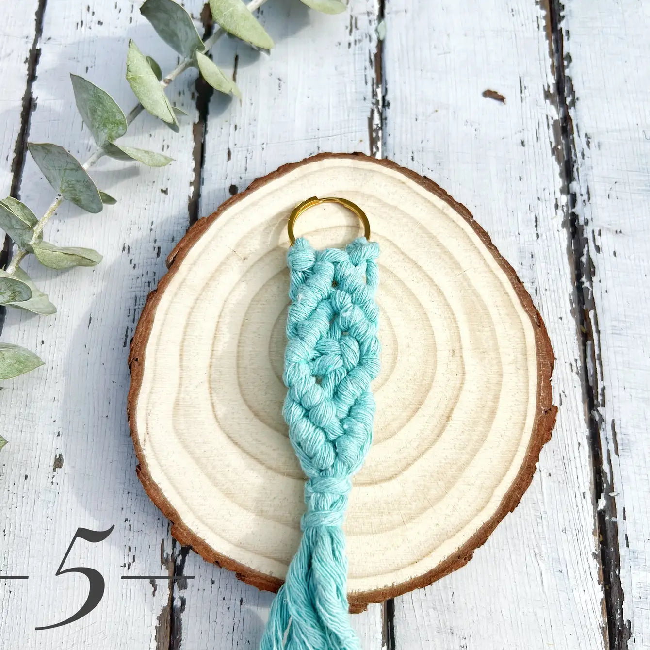 Fishtail Macrame Keychain - Assortment 24 Pcs