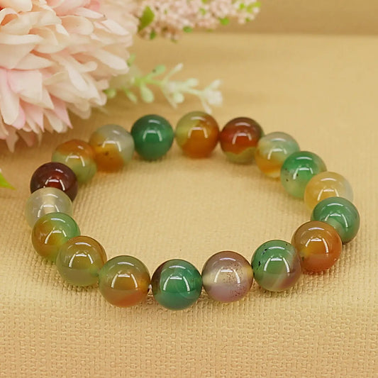 Dragon Vein Agate Bracelet - 12 Pcs