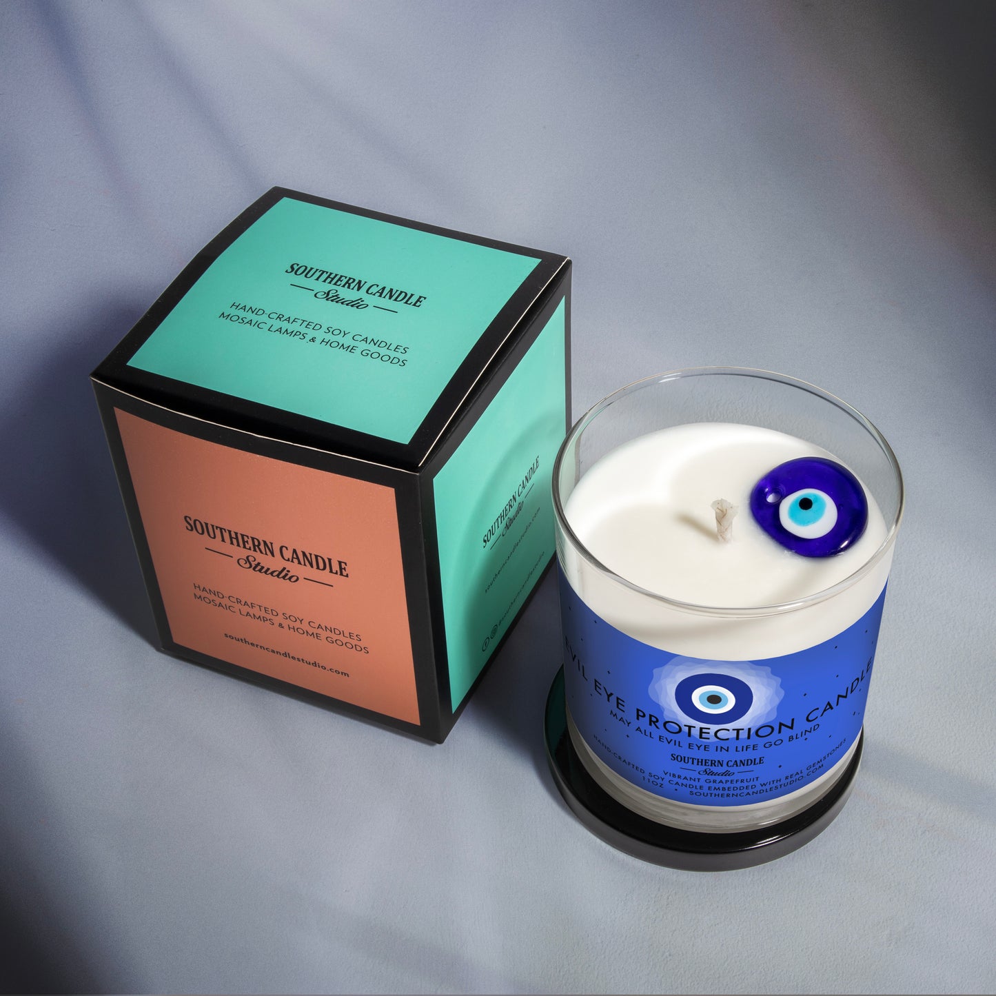 Evil Eye Protection Candle- Lotion Candle