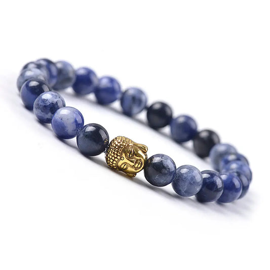 Buddha Bracelet - Sodalite - 12pcs