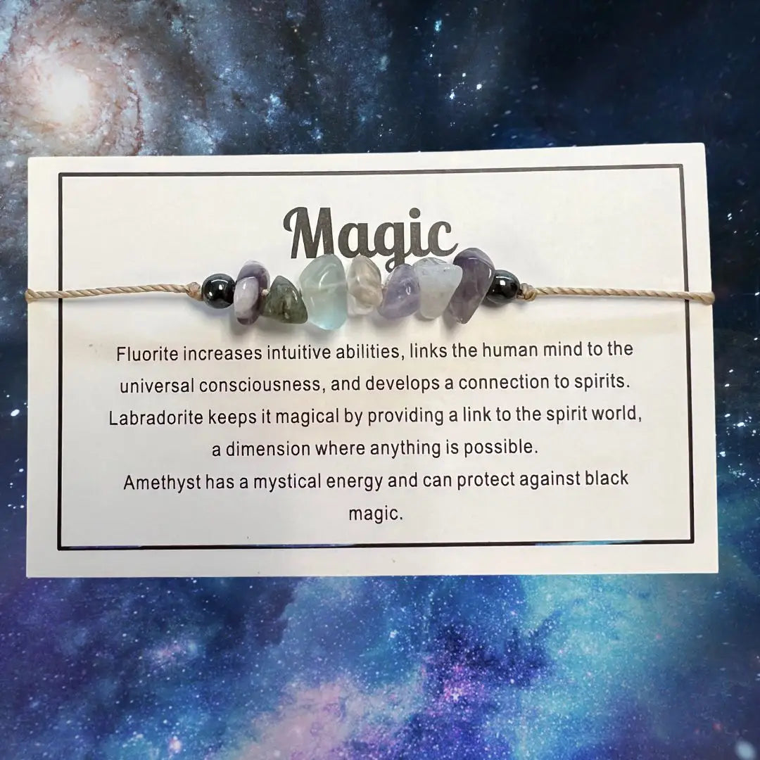 Energy Mantra Bracelets - Magic - 6 Pcs