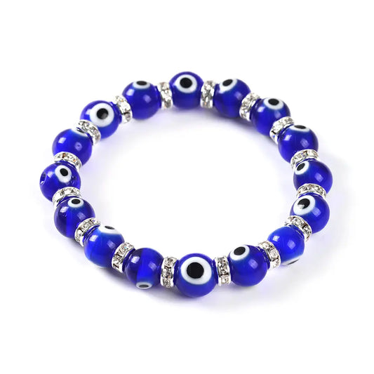 Evil Eye Bracelet-Blue - 12pcs