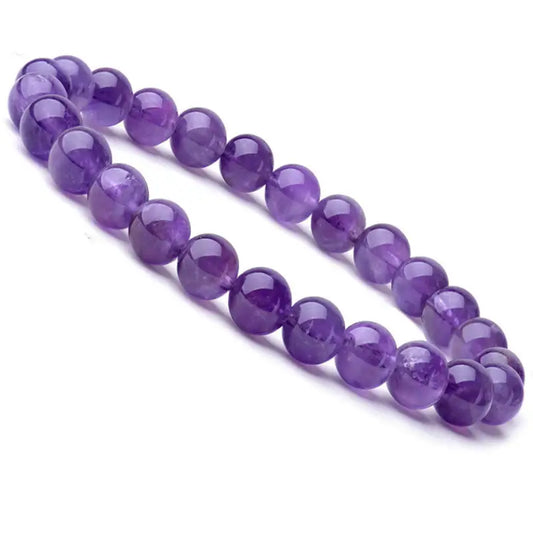 Gemstone Amethyst Bracelet - 12 Pcs