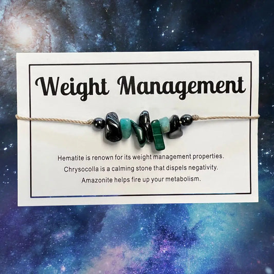 Energy Mantra Bracelets - Weight Management - 6 Pcs