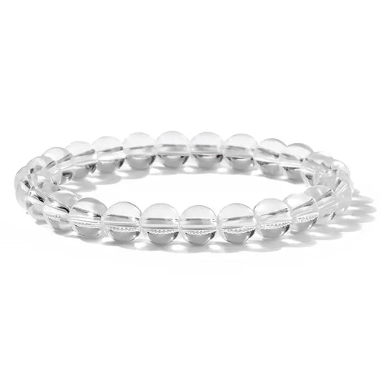 Gemstone Clear Quartz Bracelet- 12 Pcs