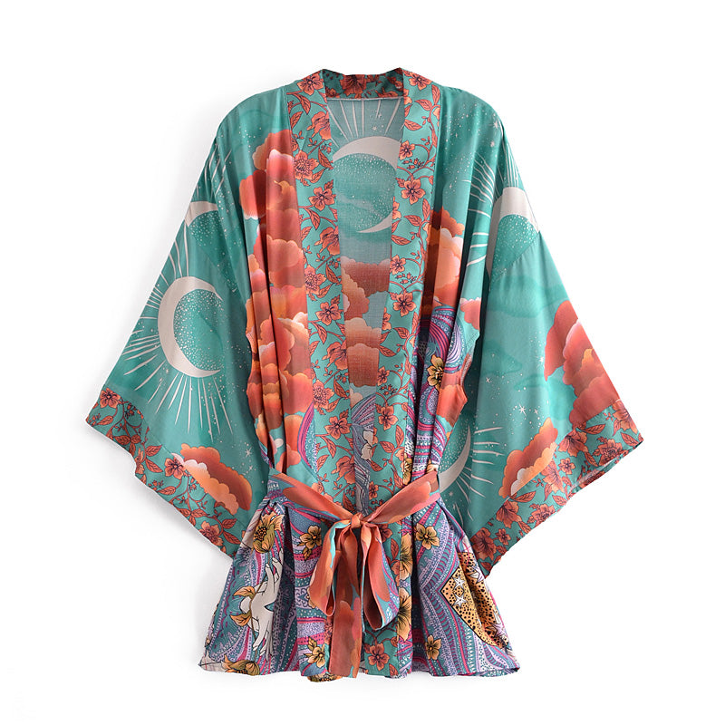 Bohemian Moon Kimono - 9pcs