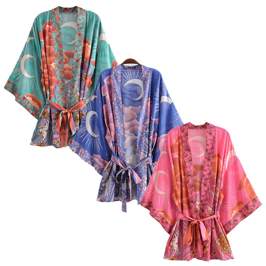 Bohemian Moon Kimono - 9pcs